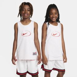 Nike Culture of Basketball Wendbares Basketballtrikot für ältere Kinder - Weiß