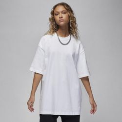 Jordan Essentials Oversize-Damen-T-Shirt - Weiß