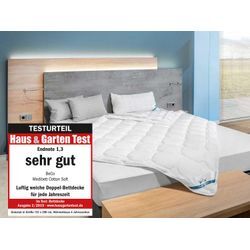 BeCo Vierjahreszeiten-Bettdecke »Medibett Cotton Soft«, perfekte Klimatisierung, stabil