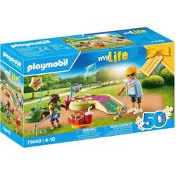 Playmobil® Konstruktions-Spielset Minigolf (71449), Family Fun, (33 St), Made in Europe, bunt