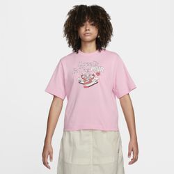 Nike Sportswear lockeres Damen-T-Shirt - Pink