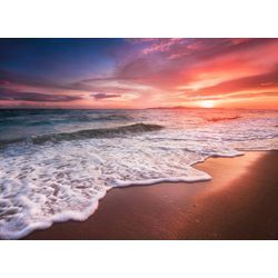 PAPERMOON Fototapete "Beautiful Sun Beach Thailand" Tapeten Gr. B/L: 4 m x 2,6 m, Bahnen: 8 St., bunt (mehrfarbig) Fototapeten
