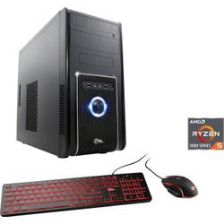 CSL PC "Sprint V28881" Computer Gr. Microsoft Windows 11 Home (64 Bit), 8 GB RAM 500 GB SSD, schwarz Einzel-PCs