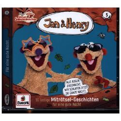 Jan & Henry - 10 lustige Miträtsel-Geschichten,1 Audio-CD - Jan & Henry (Hörbuch)