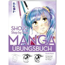 Shojo. Manga Step by Step Übungsbuch - Gecko Keck, Taschenbuch