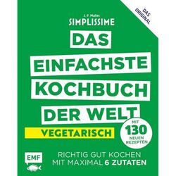 Simplissime - Das einfachste Kochbuch der Welt: Vegetarisch mit 130 neuen Rezepten - Jean-François Mallet, Gebunden