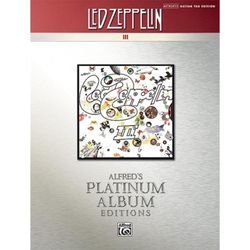 Led Zeppelin: III Platinum Guitar - Alfred Music, Kartoniert (TB)