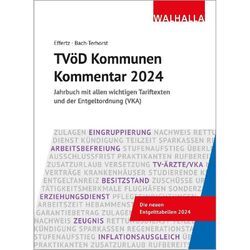 TVöD Kommunen Kommentar 2024 - Jörg Effertz, Andreas Bach-Terhorst, Gebunden