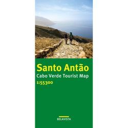 Santo Antão, Karte (im Sinne von Landkarte)