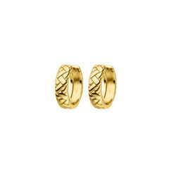 Retro Hoops 18K Gold Plated