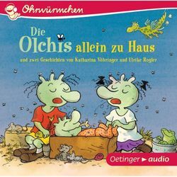 Die Olchis allein zu Haus und zwei Geschichten von Katharina Vöhringer und Ulrike Rogler,1 Audio-CD - Erhard Dietl, Ulrike Rogler, Katharina Vöhringer