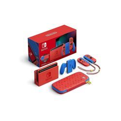 Nintendo Switch Switch Konsole / Mario Red & Blue Limited Edition