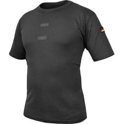 normani Funktionsshirt Herren Tactical T-Shirt Tropen Original BW Unterhemd nach TL Tropenhemd T-Shirt mit Deutschlandfahnen und Klettstreifen
