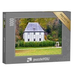 puzzleYOU Puzzle Gartenhaus von Johann Wolfgang von Goethe