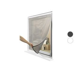 LIVARNO home Insektenschutzfenster, magnetisch, 110 x 130 cm mit Blend- und Sonnenschutz