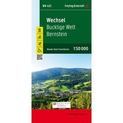 Wechsel - Bucklige Welt - Bernstein, Wanderkarte 1:50.000, WK 422, Karte (im Sinne von Landkarte)