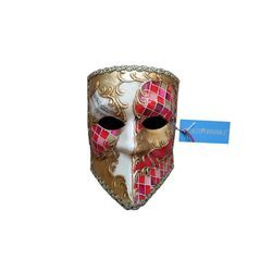Venezia Originale Verkleidungsmaske Venezianische handgemachte Bauta Karnevalsmaske Deko Venedig Maske 2