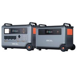 Blackview Oscal PowerMax 3600 mit 3600 Wh und 3600 W Rugged Power Station + 1x BP3600 3600 Wh Akku-Set