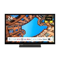 24WK3C63DAW 24 Zoll Fernseher / Smart TV (HD ready, HDR, Alexa Built-In, Triple-Tuner) - Inkl. 6 Mon