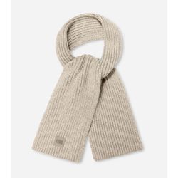 UGG® Chunky Rib Knit Scarf für Damen in Light Grey, Größe O/S