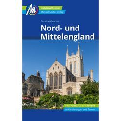 Nord- und Mittelengland Reiseführer Michael Müller Verlag, m. 1 Karte - Dorothea Martin, Kartoniert (TB)