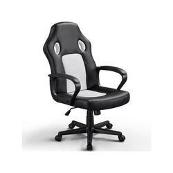 Yaheetech - Bürostuhl Racing Stuhl Gaming Stuhl Schreibtischstuhl Ergonomisch Drehstuhl Chefsessel verstellbarem Arbeitsstuhl mit Höhenverstellung