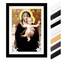 Bilderdepot24 Wandbild, Madonna mit Kind