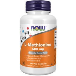 Now Foods, L-Methionin 500 mg - 100 Kapseln [298,00 EUR pro kg]