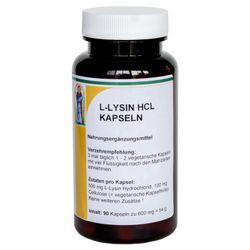 L- Lysin -- 500 mg -- 90 Kapseln [286,67 EUR pro kg]