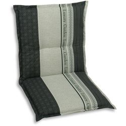 Go-de - Niederlehner-Auflage 100x50x7 cm grau Sitzkissen Sitzpolster Sitzauflage