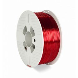 PET-G-Filament 1,75 mm - 1 kg - Rot Transparent (55054) - Verbatim