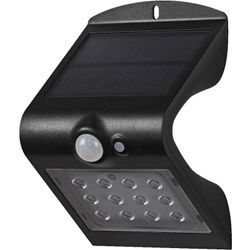 Endura butterfly Solar-Flutlicht, schwarz, 1,5W, 200lm, Bewegungs- & Lichtsensor, Outdoor-Leuchte, Batterie aufladbar, umweltfreundlich, lange