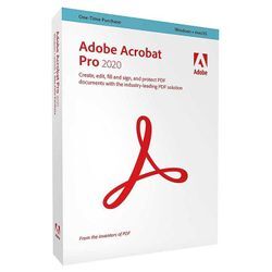 Adobe Acrobat Pro DC 2020 - Lifetime license