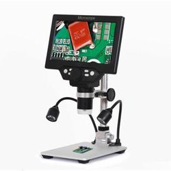 1200X usb Digital 12MP 7-Zoll-Mikroskoplupe Tischendoskop HD-Mikroskopkamera