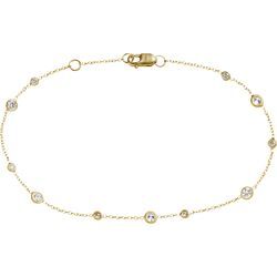 VANDENBERG Damen Diamantarmband, 585er Gold mit 11 Diamanten, zus. ca. 0,5 Karat, gold