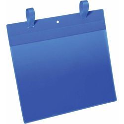 Durable - Dokumententasche mit Laschen Innenformat: A4 quer Farbe: dunkelblau Verpackungseinheit: 50 Stück