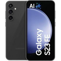 Samsung Galaxy S23 FE 256GB Smartphone (16,31 cm/6,4 Zoll, 256 GB Speicherplatz, 50 MP Kamera, AI-Funktionen), grau