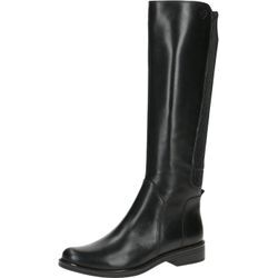 Caprice Stiefel, Reißverschluss, Leder, für Damen, schwarz, 36