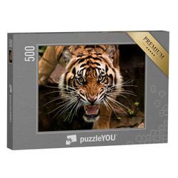 puzzleYOU Puzzle Ein Sumatra-Tiger auf der Jagd