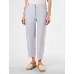 Tommy Hilfiger Hose Damen Baumwolle gestreift, hellblau