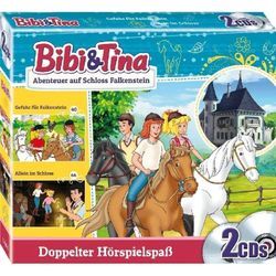 Bibi & Tina - Abenteuer auf Schloss Falkenstein,2 Audio-CDs - Bibi & Tina (Hörbuch)