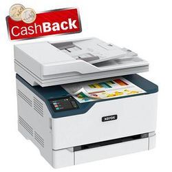 AKTION: xerox C235 4 in 1 Farblaser-Multifunktionsdrucker weiß mit CashBack