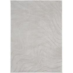 Kunstfell New Wave 2 in Grau ca. 120x170cm