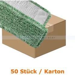 Wischmop Mopptex Selection Green 50 cm grün Karton 50 Stück, unvergleichbare Reinigungsleistung