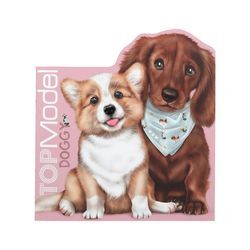 Depeche Malvorlage Top Model Doggy Hunde Malbuch Buch inkl. Sticker Ausmalbuch