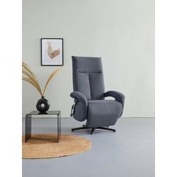 sit&more TV-Sessel Tycoon, wahlweise manuell, mit zwei Motoren oder mit Akku oder mit 2 Motoren, grau