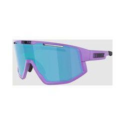 BLIZ Active Eyewear Fusion Small Matt Purple Sonnenbrille brown w blue multi