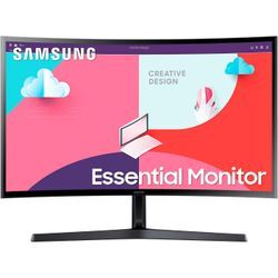 Samsung S27C366EAU Curved-LED-Monitor (68 cm/27 ", 1920 x 1080 px, Full HD, 4 ms Reaktionszeit, 75 Hz, VA LED), schwarz