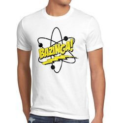 style3 Print-Shirt Herren T-Shirt Bazinga Sheldon big bang fan atom cooper leonard theory physik the