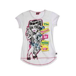 Monster High T-Shirt operetta "The Band is with me" T-Shirt weiß
